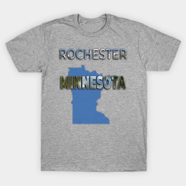 Rochester Mn T-Shirt by TeeText